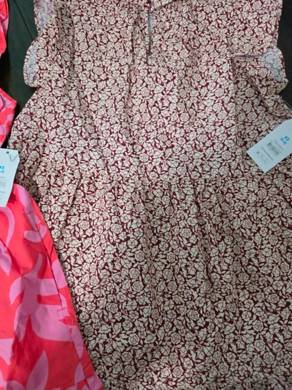 Time and Tru Women’s Flutter Sleeve Cotton Mini Dress size xs (0-2) - Picture 4 of 5